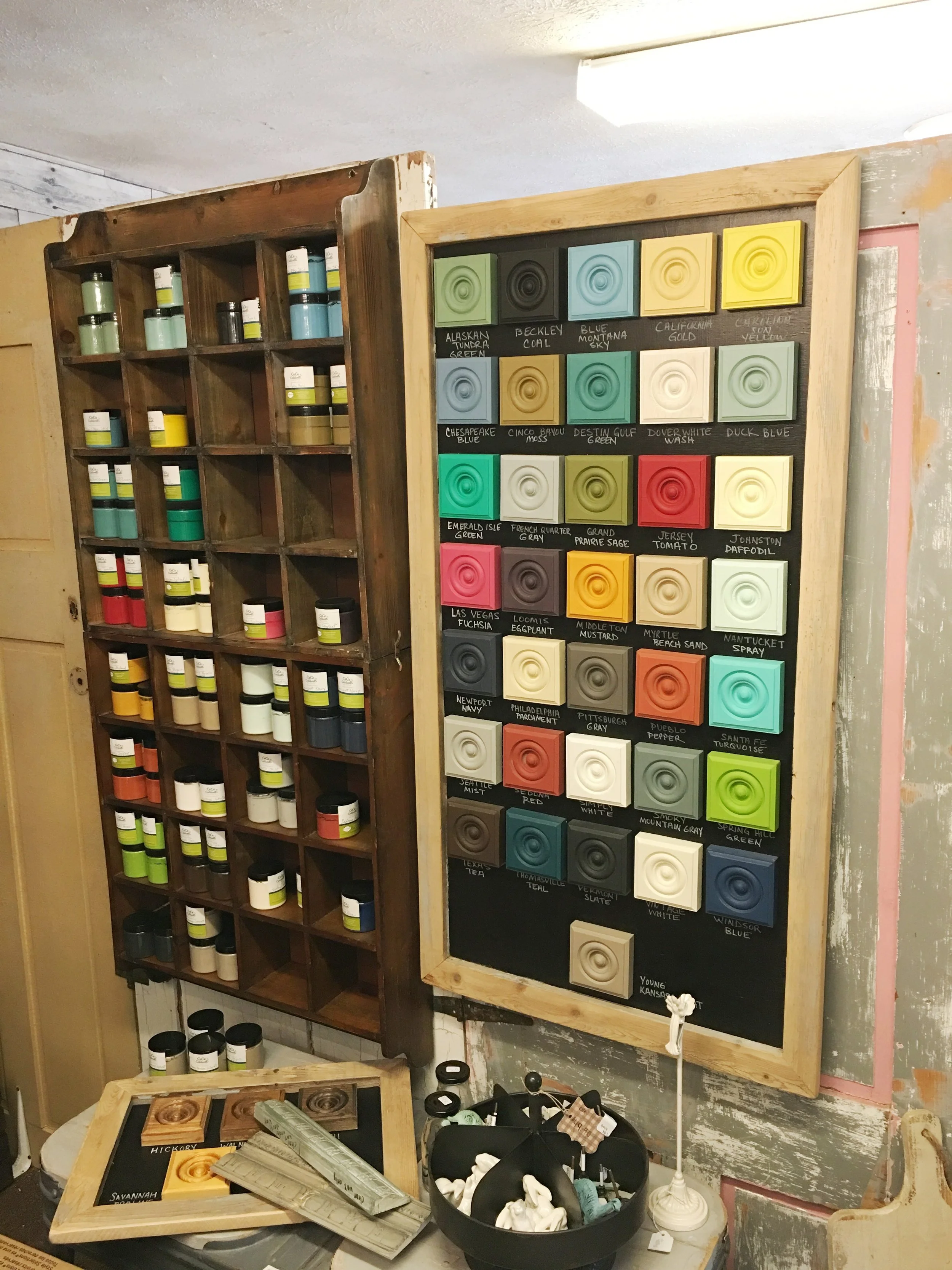 36 All Natural Chalk &amp; Clay Paint Colors to choose from. Click below for a color chart and pick your color today!