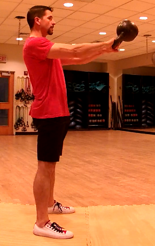 Figure 6 - The top of the swing.