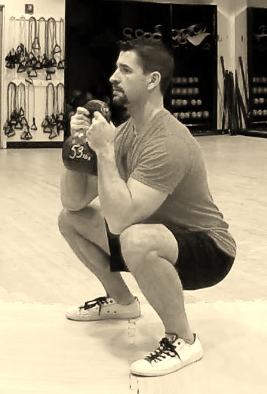 Bottom of the goblet squat