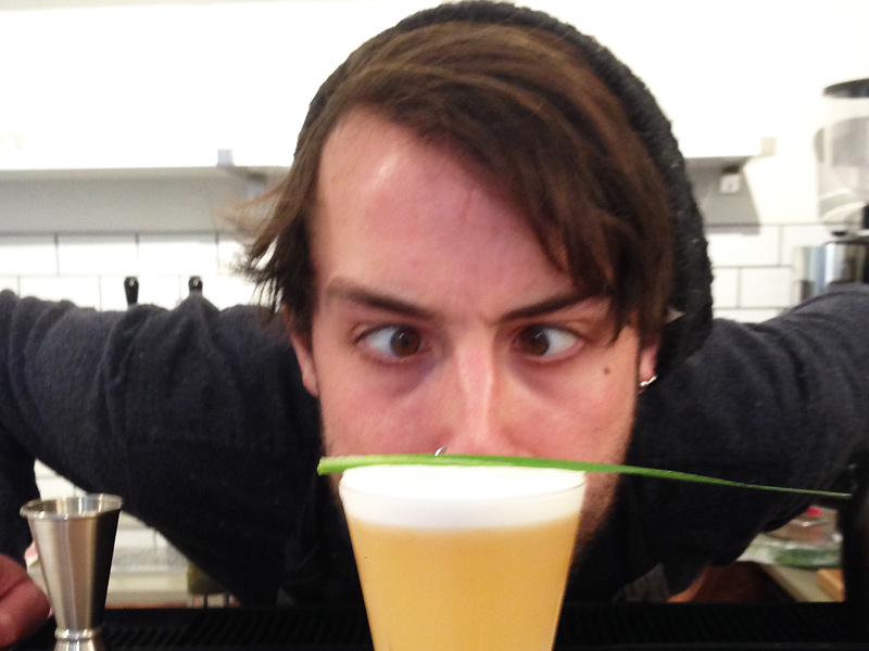 Practising garnishes