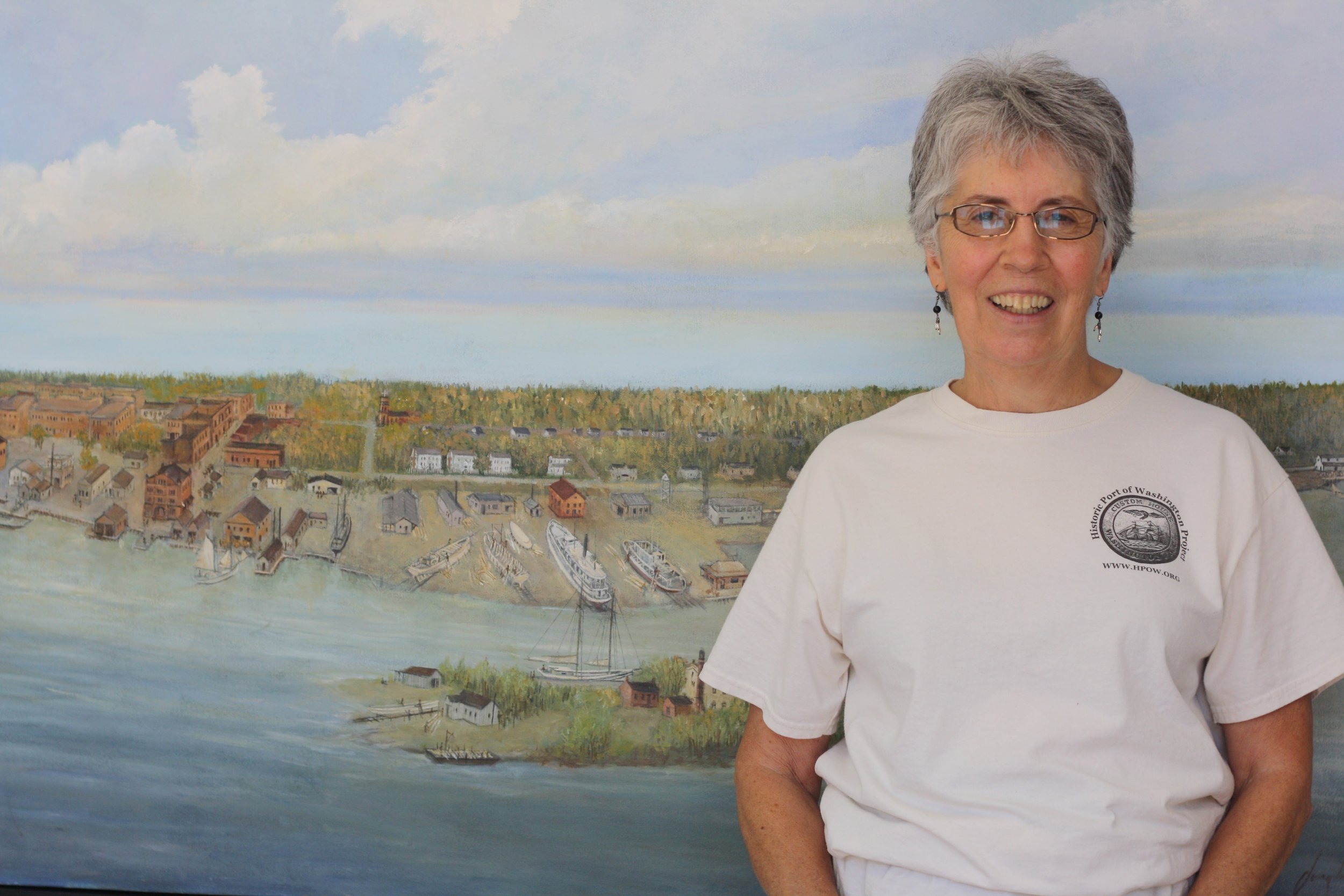 Billie Jean Mallison talking about her father-in-law's recollection of the James Adams Floating Palace Theatre