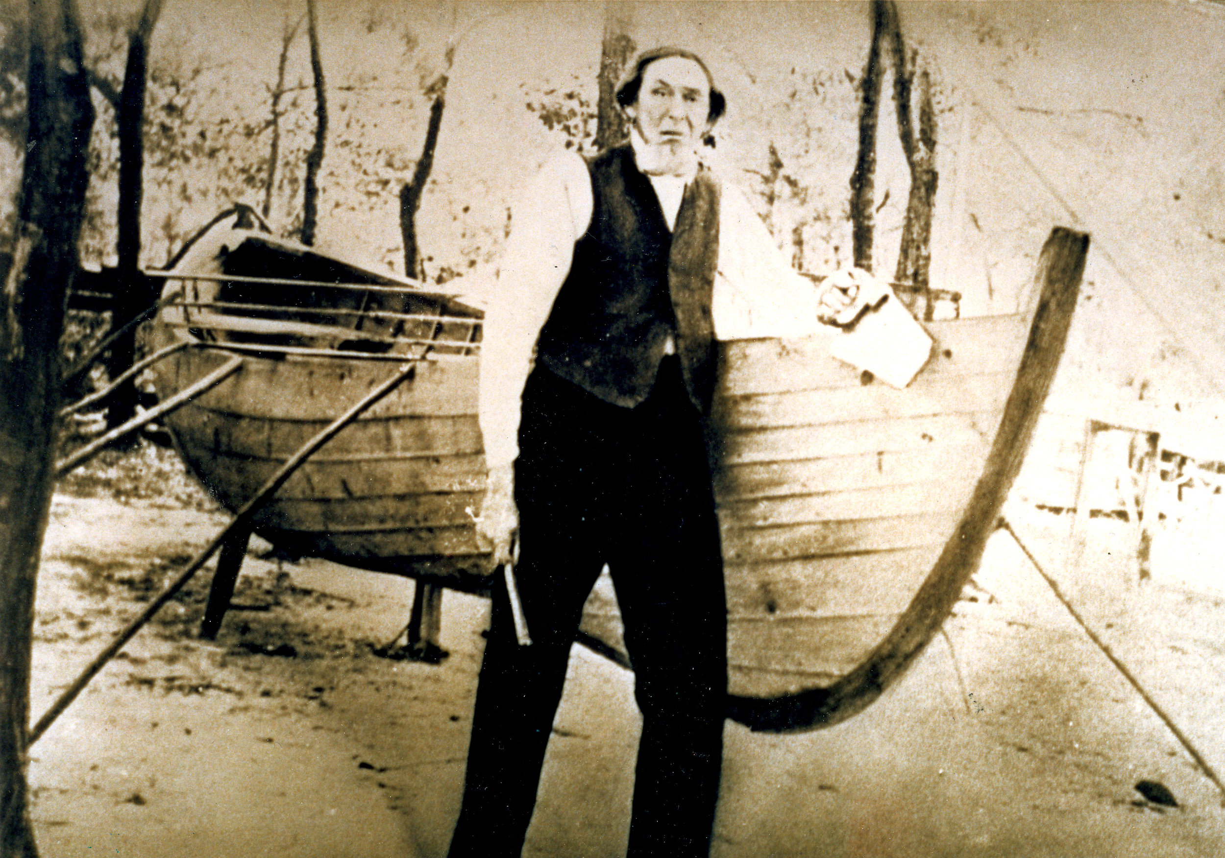 Devine Guthrie, Diamond City whaler, boatbuilder & preacher