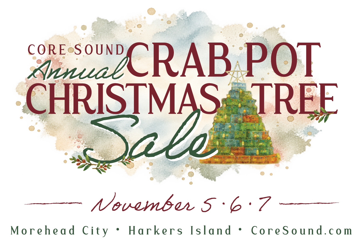 Annual Crab Pot Tree Sale