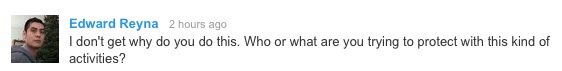 Asked via YouTube in the comment section of a JohnTV video on May 24, 2014.
