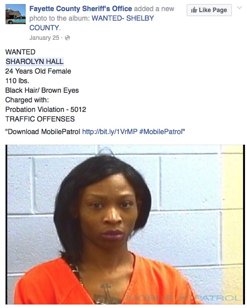 Fayette County Sheriff's Office / Facebook 2016