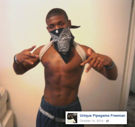 Freeman as posted publicly to Facebook in 2014.