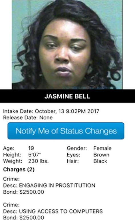 Bell Jasmine Mugshot Prostitute 2017-10-13.jpg
