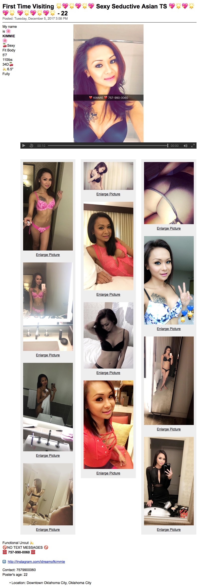Kimmie Huynh First Time Visiting ππππππ Sexy Seductive Asian TS ππππππ ππππππ - Oklahoma City transgender personals - backpage.com (2017-12-09 08-28-33).jpg