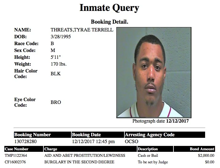 Threats Tyrae Terrell Mugshot Pimp 2017-12-12.jpg