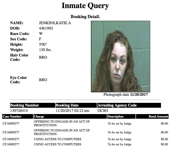 Jenkins Katie Mugshot Prostitute 2017-11-20.jpg