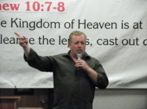 Reverend Walt Brazington Jr. as posted in Dec. 2017 to his website.