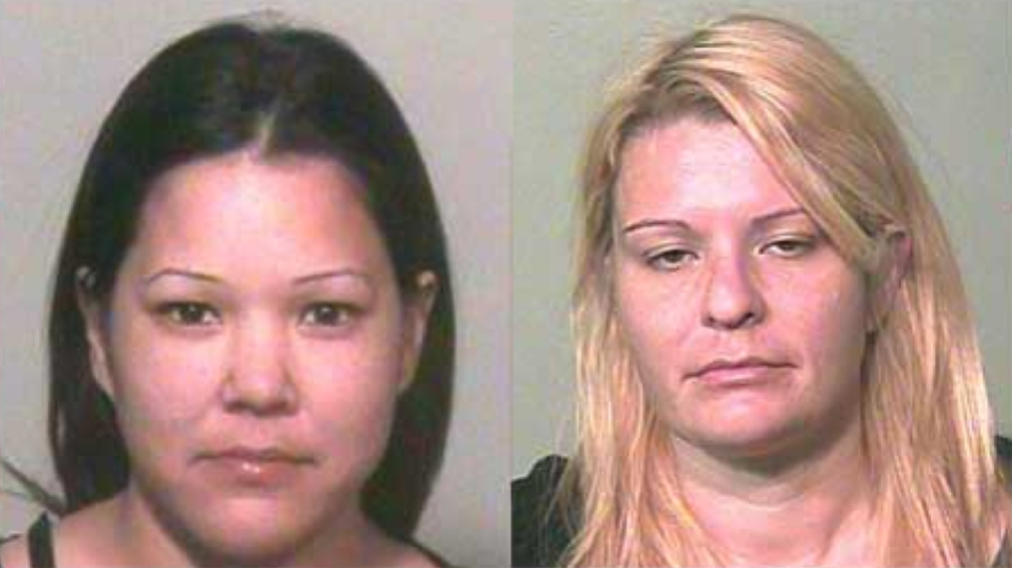Christian Byler (Coulter's 'Bottom Bitch') and Elizabeth Andrade. Oklahoma County Jail.