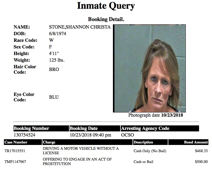 Stone Shannon Christa Mugshot Prostitute 2018-10-23.jpg