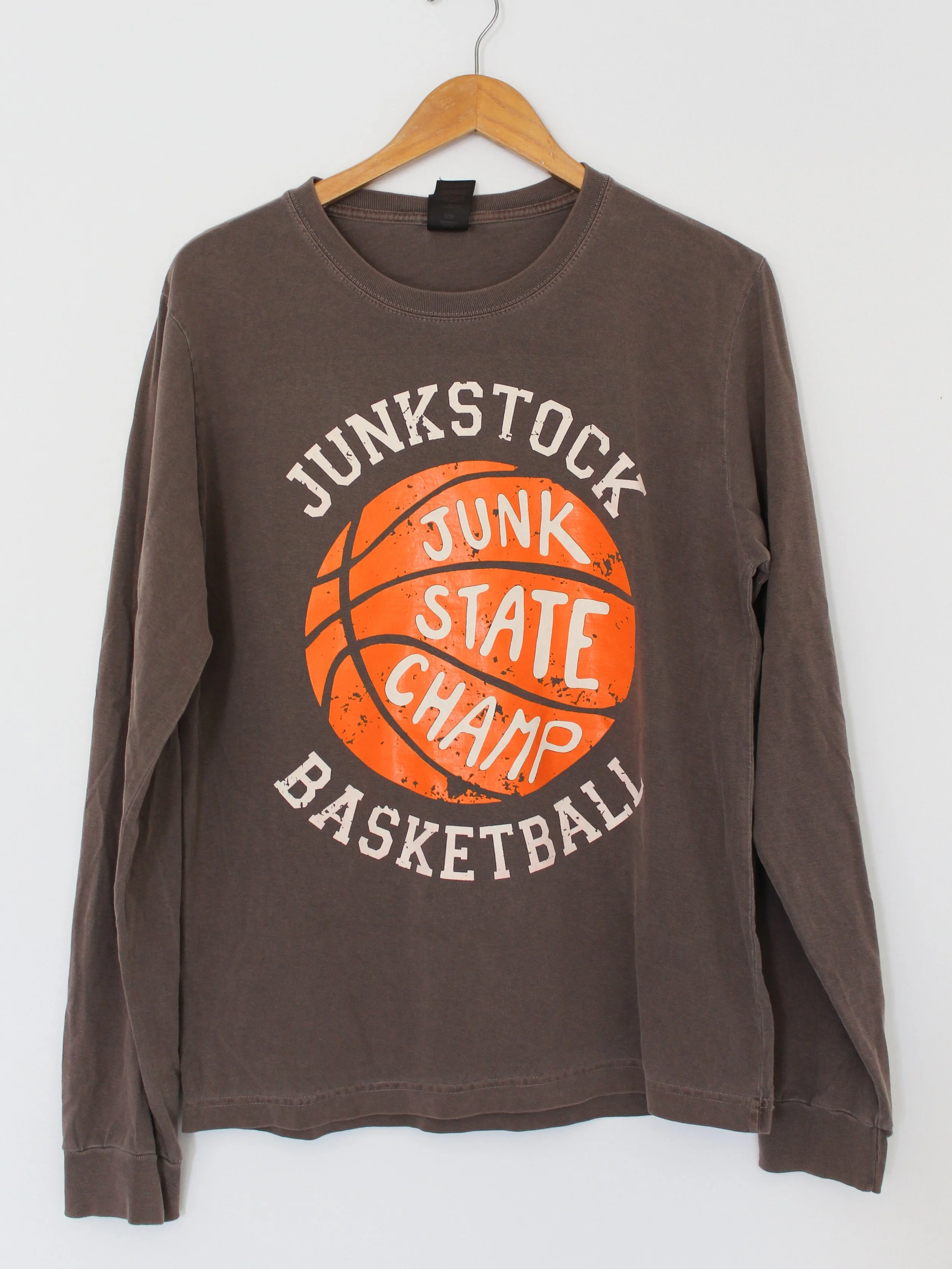 Junk State Champ Basketball Long Sleeve Tee