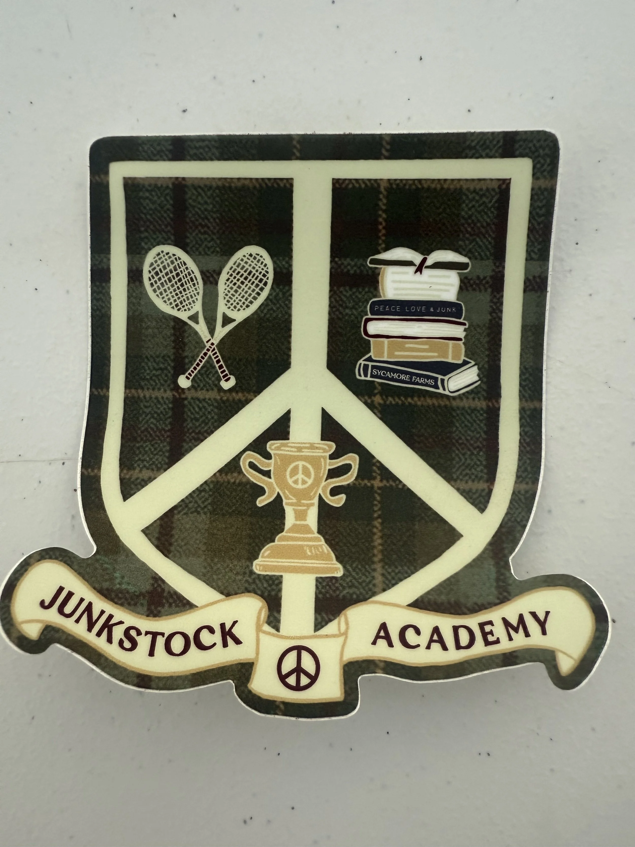 Junkstock Academy Sticker