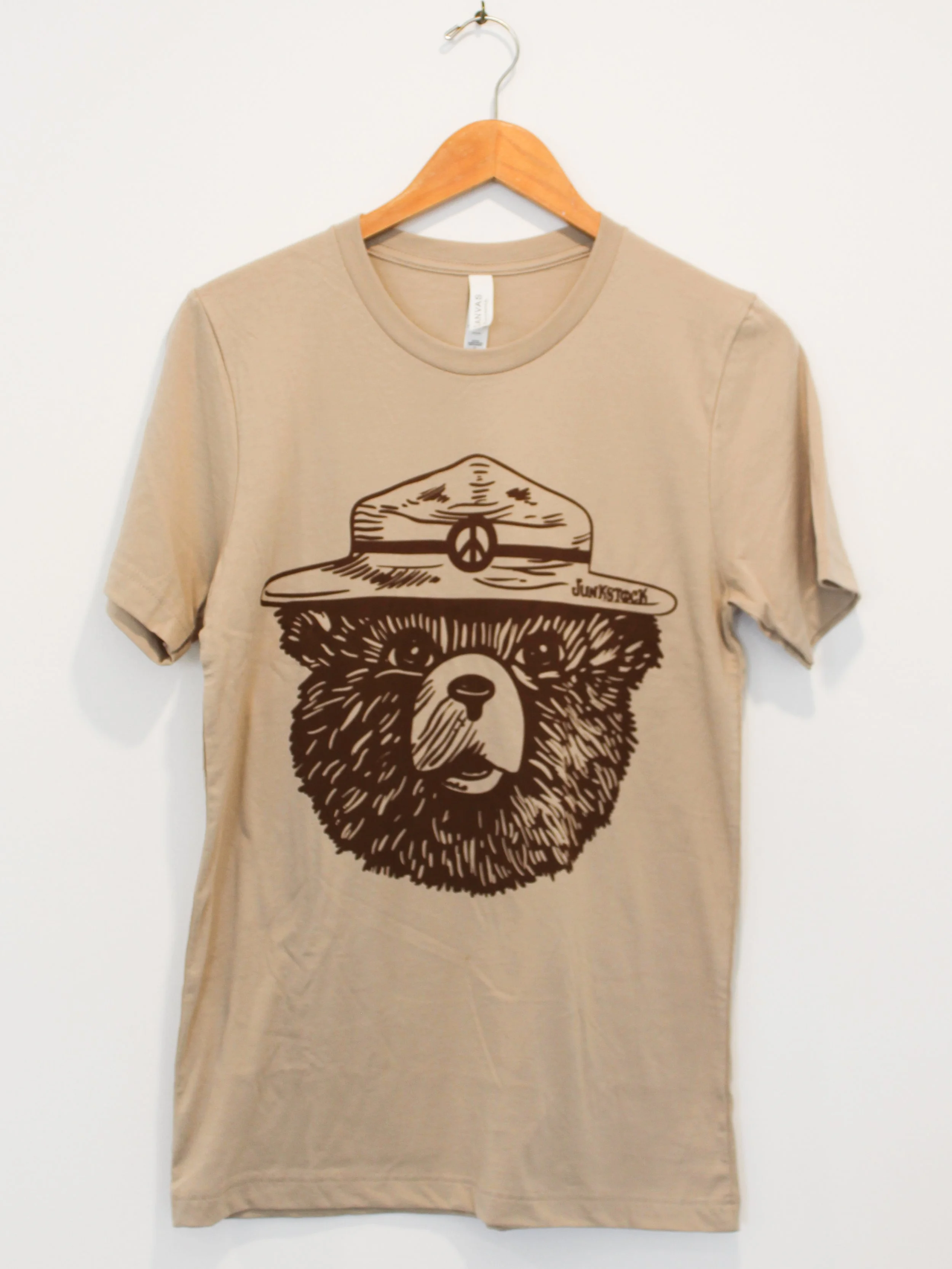 Tan Smokey the Bear Tee