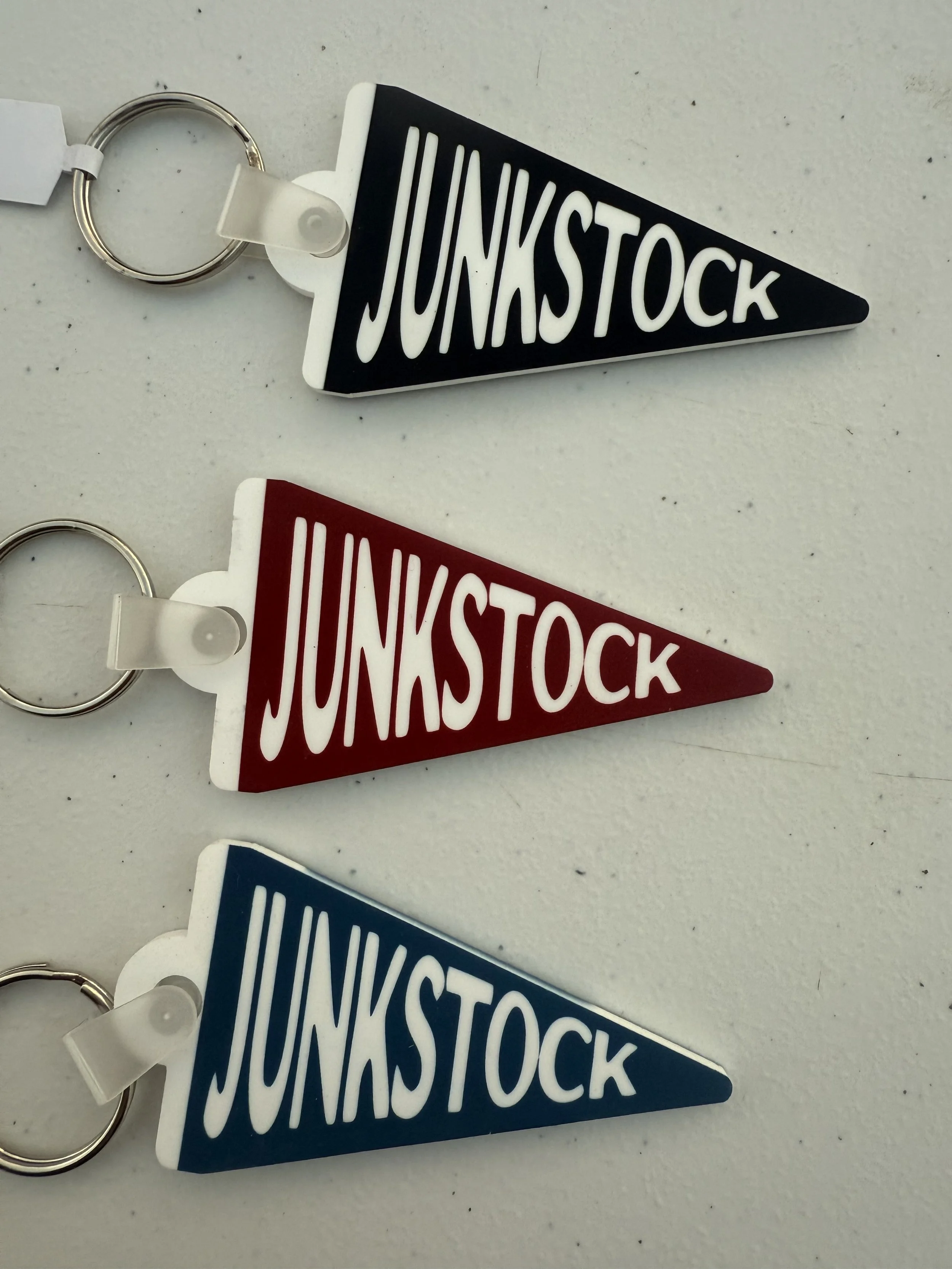 Junkstock Pennant Keychain