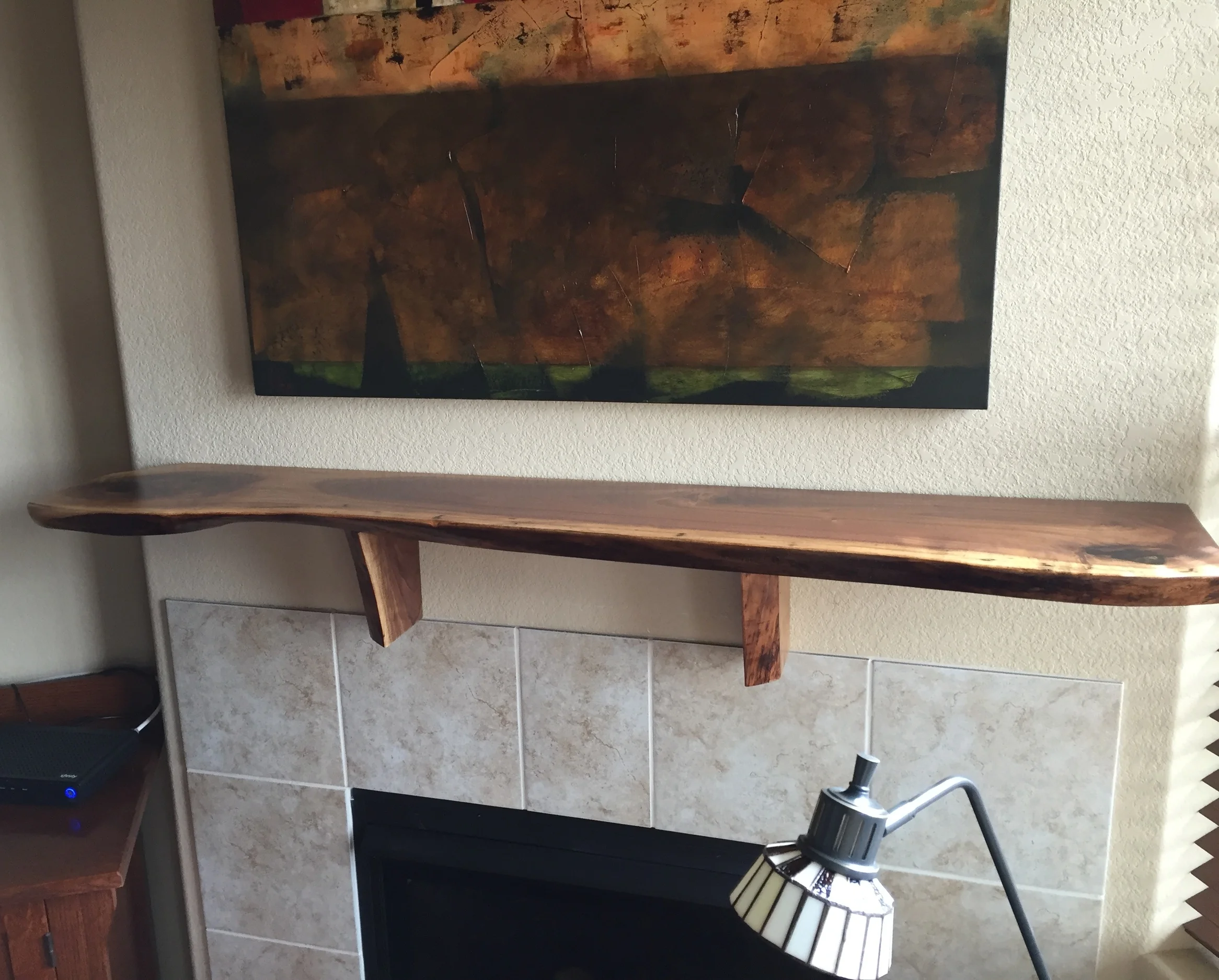 Walnut Mantel Jan 2016.JPG