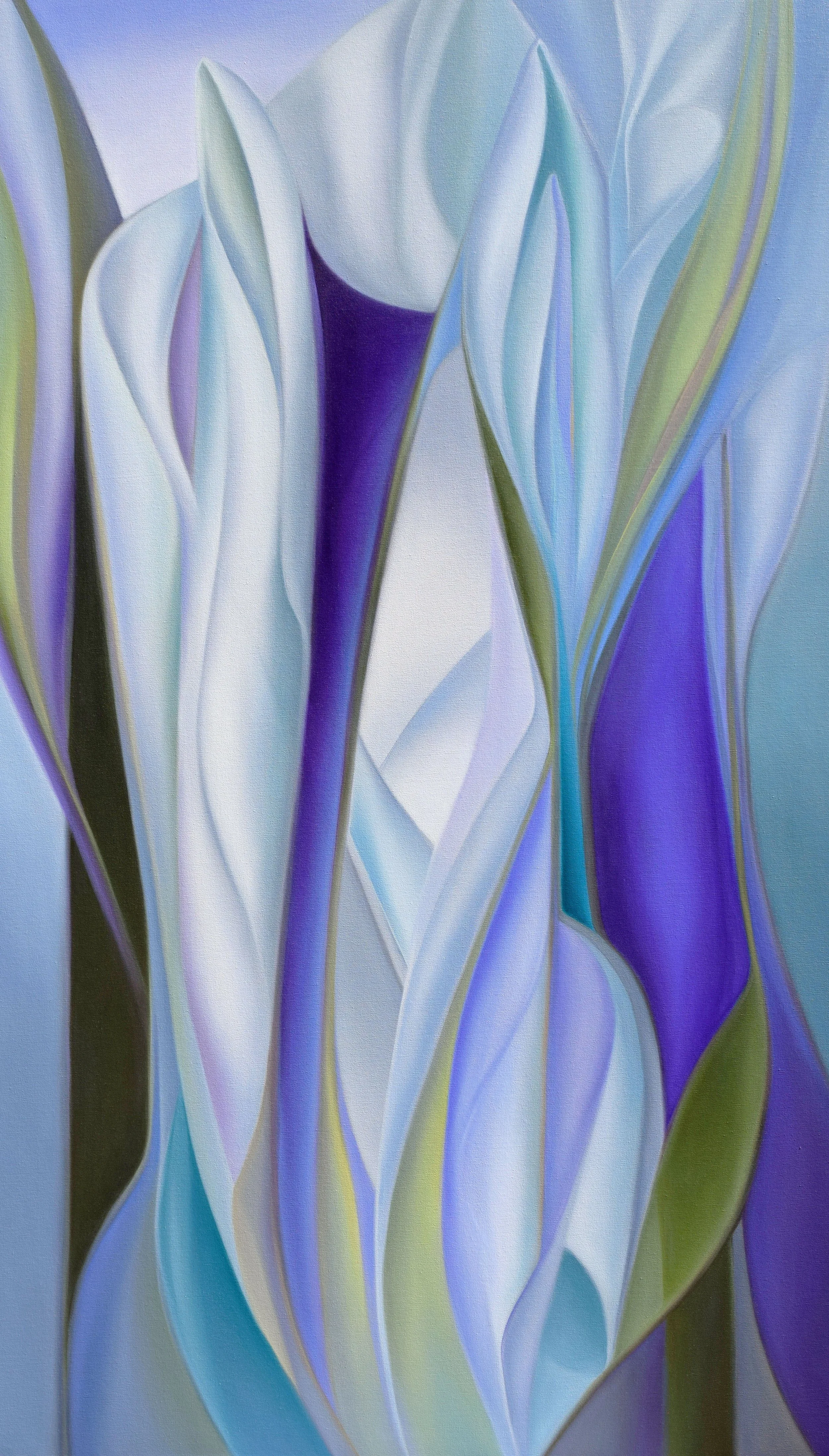 In My Reverie, oil on canvas, 36"x60"