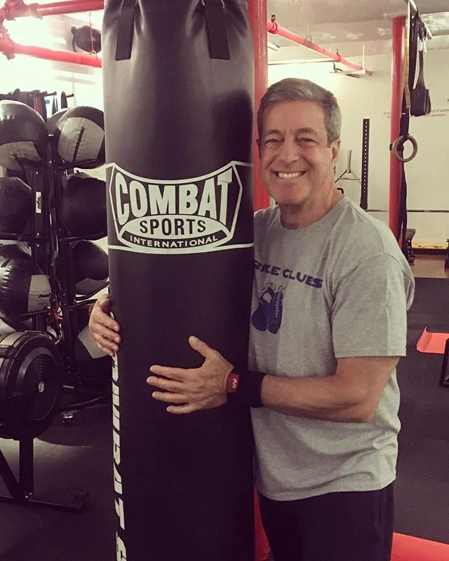 “Every workout is different. But the constant is Gary’s ‘up close and personal’ approach. He has a laser-like focus on every move I make, urging me on, keeping me safe. He gets as excited as I do when I accomplish some new exe