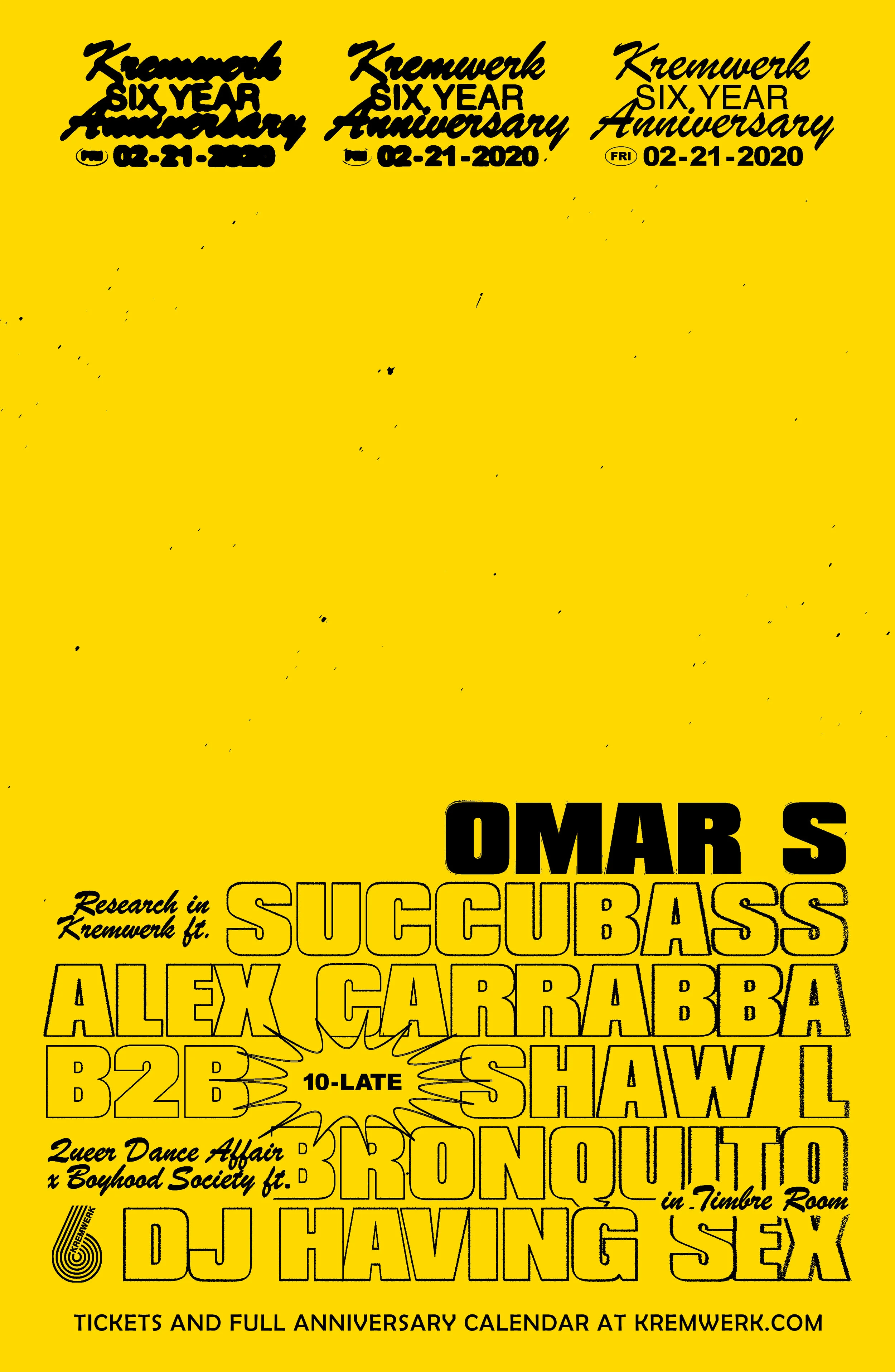 KW 6 Year Anniv Friday w/ Omar S [Research x QDA x Boyhood Present]