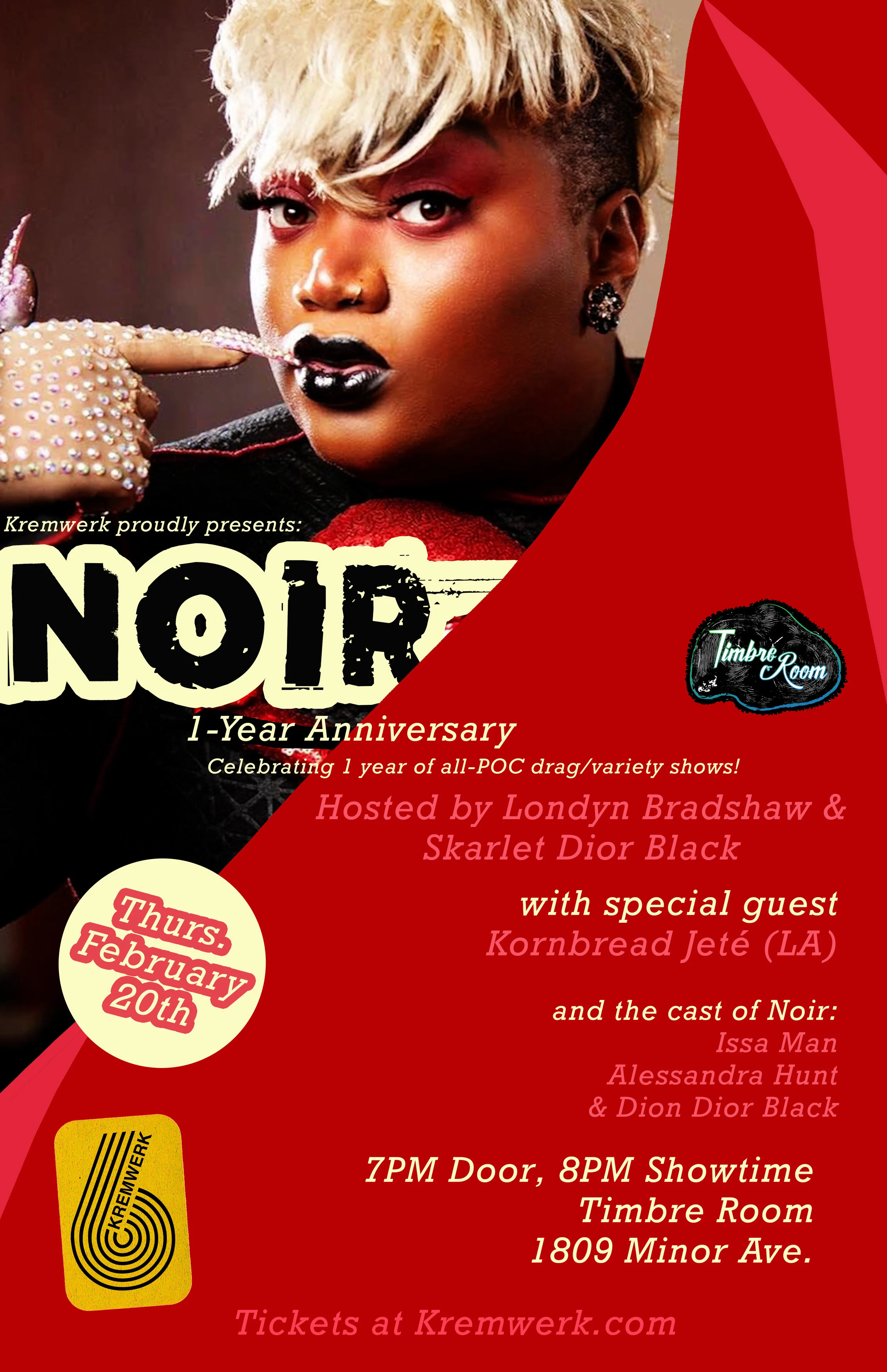 Noir: 1-Year Anniversary [ft. LA's Kornbread Jeté]