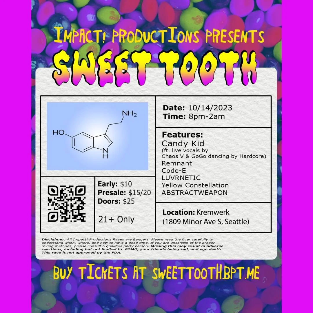 Impact Productions Presents Sweet Tooth Kremwerk