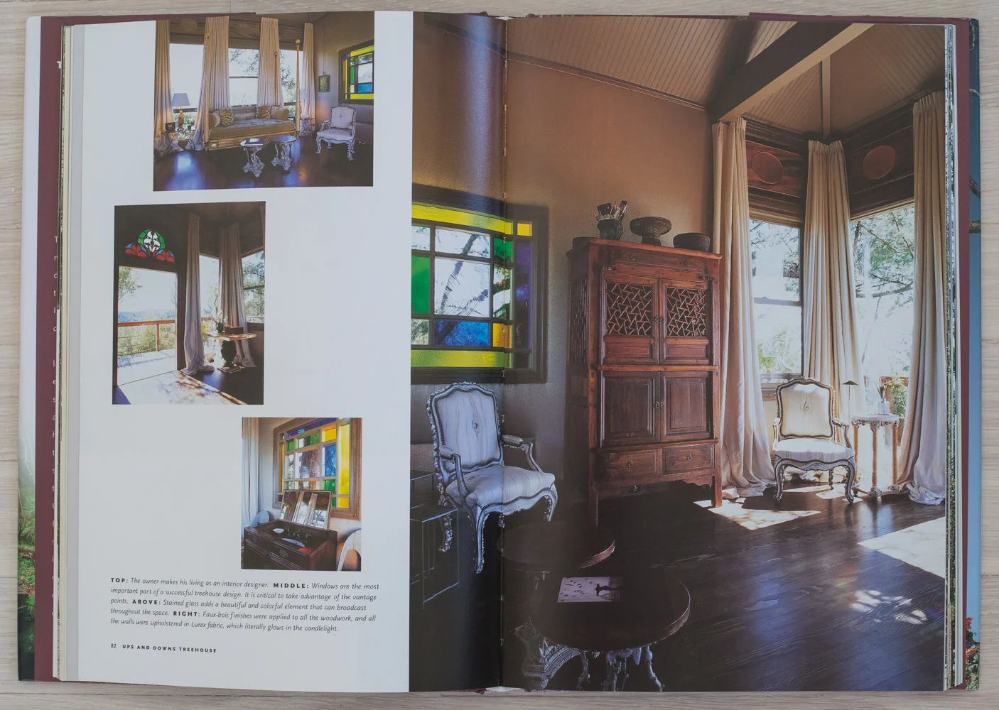 Treehouses of the World by Pete Nelson. Editorial Concept Development, Project Management, and Editing by Richard Olsen. Robert McKee, Graphic Design. Jane Searle, Production Manager. Harry N. Abrams, Inc., Publishers.
