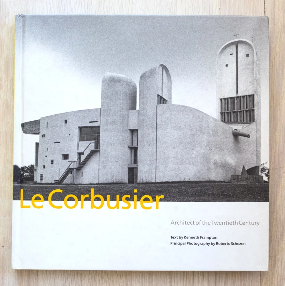 Le Corbusier: Architect of the Century by Kenneth Frampton and Roberto Schezen. Acquisition Editor, Diana Murphy. Edited by Richard Olsen. Judy Hudson, Graphic Design. Alyn Evans, Production Manager. Harry N. Abrams, Inc., Publishers.