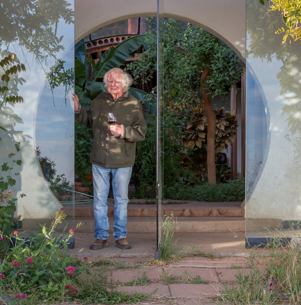 architect mickey muennig at home. big sur, ca