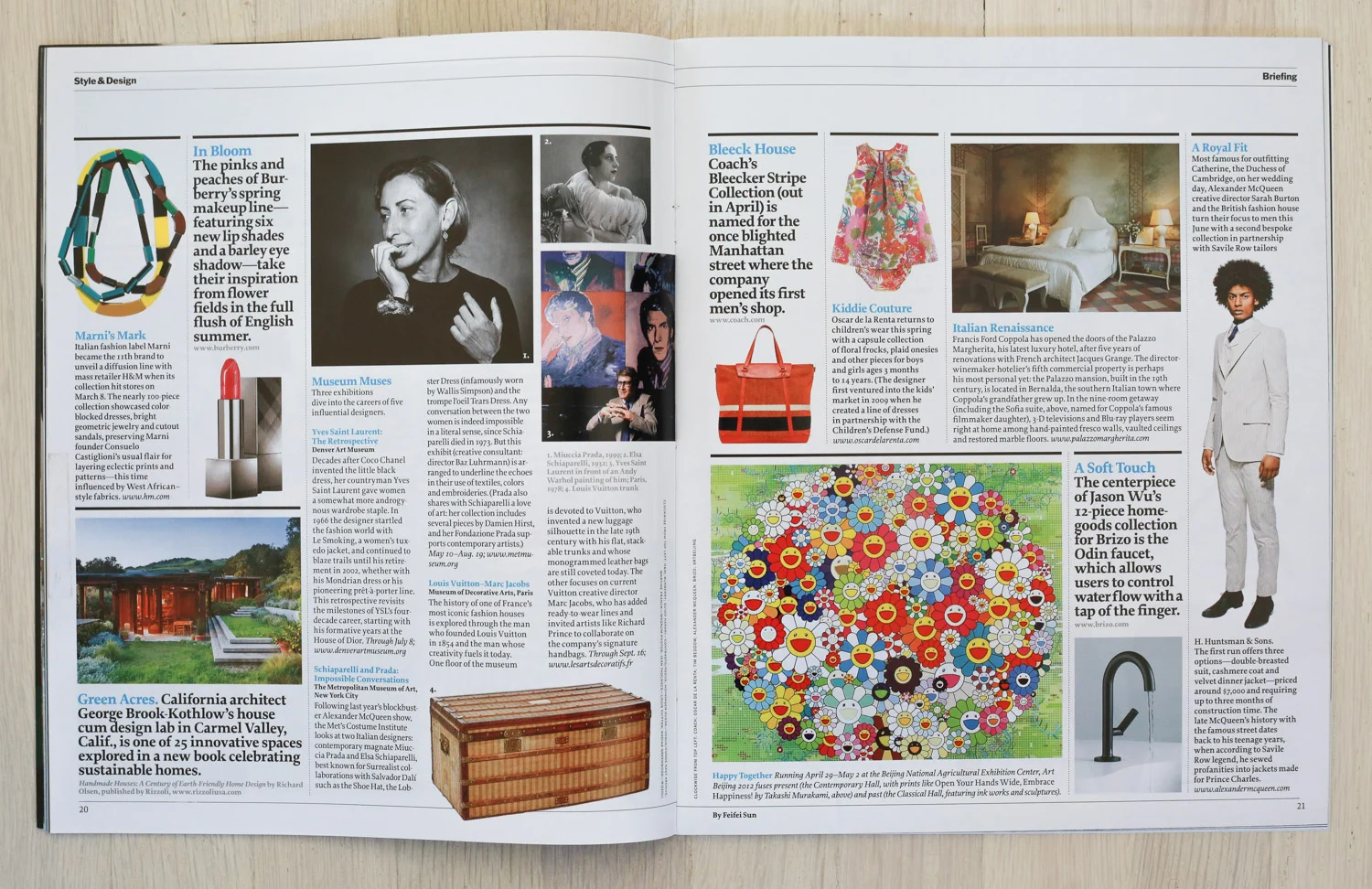 Handmade Houses in Time Style & Design , Spring 2012.