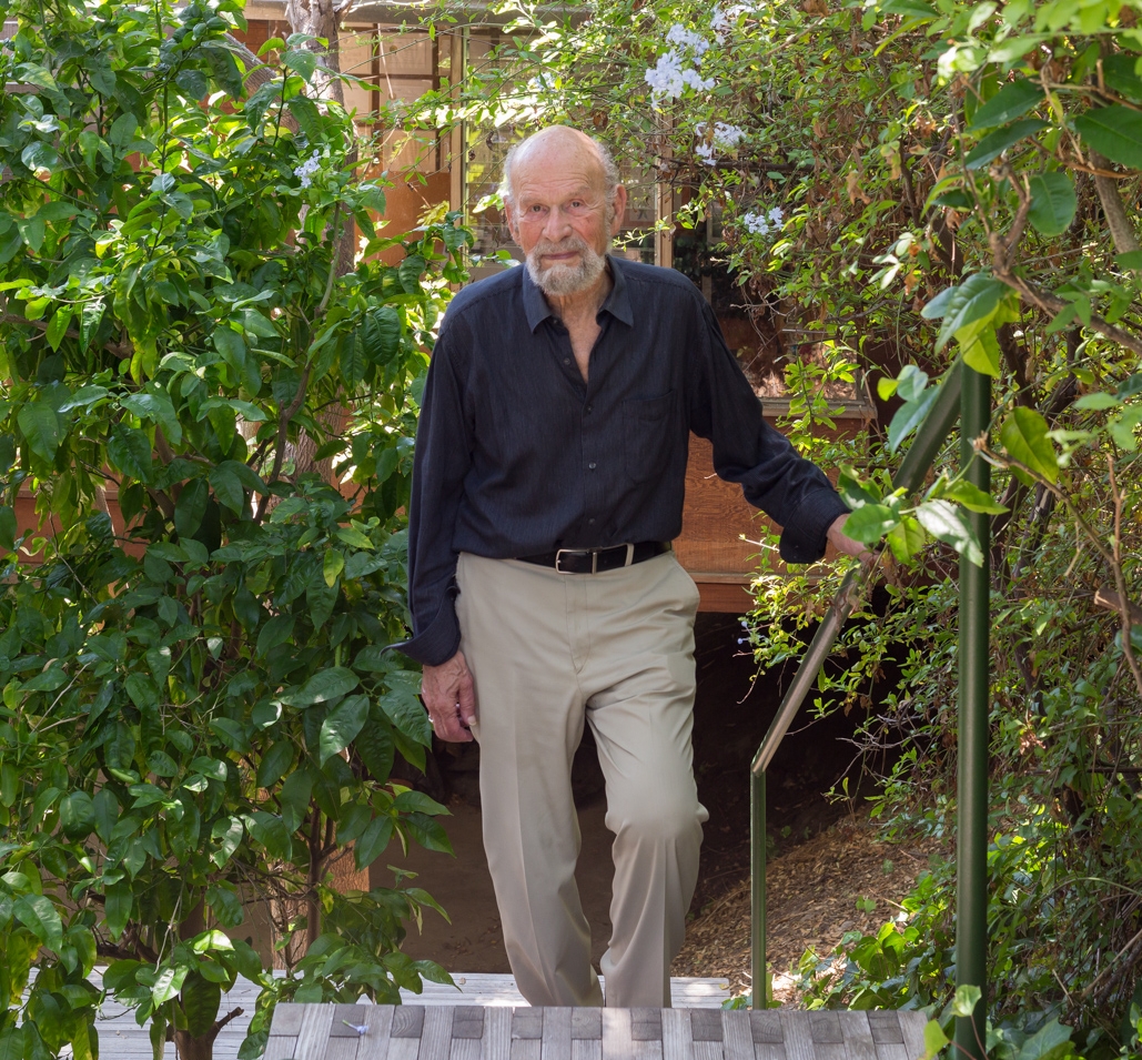 architect ray kappe. rustic canyon, ca.