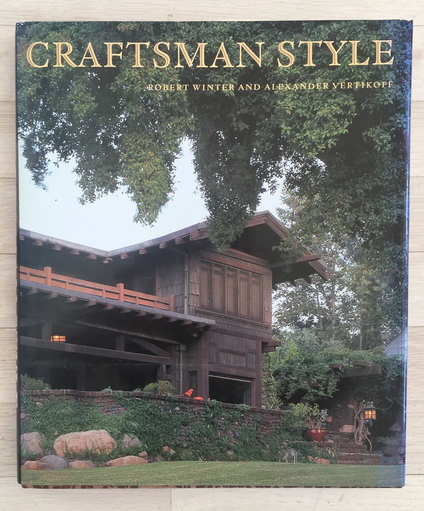 Craftsman Style by Robert Winter; Photography by Alexander Vertikoff. Concept by Richard Olsen and Diane Maddex. Robert L. Wiser, Graphic Designer. Produced by Archetype Press. Harry N. Abrams, Inc., Publisher.