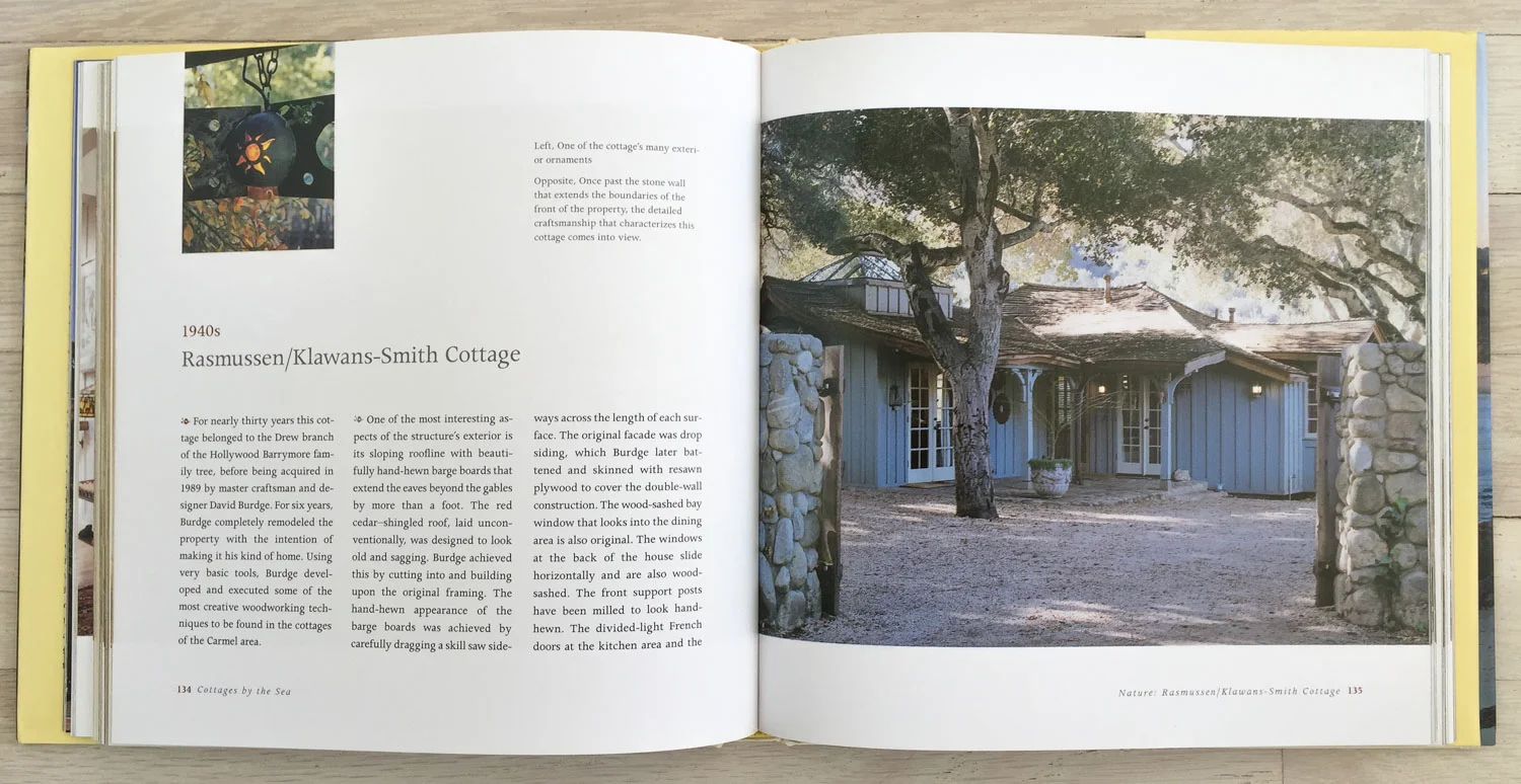 Cottages by the Sea by Linda Leigh Paul and Radek Kurzaj. Concept, Acquisition, and Editing by Richard Olsen. Binocular, Graphic Design. Universe Publishing.