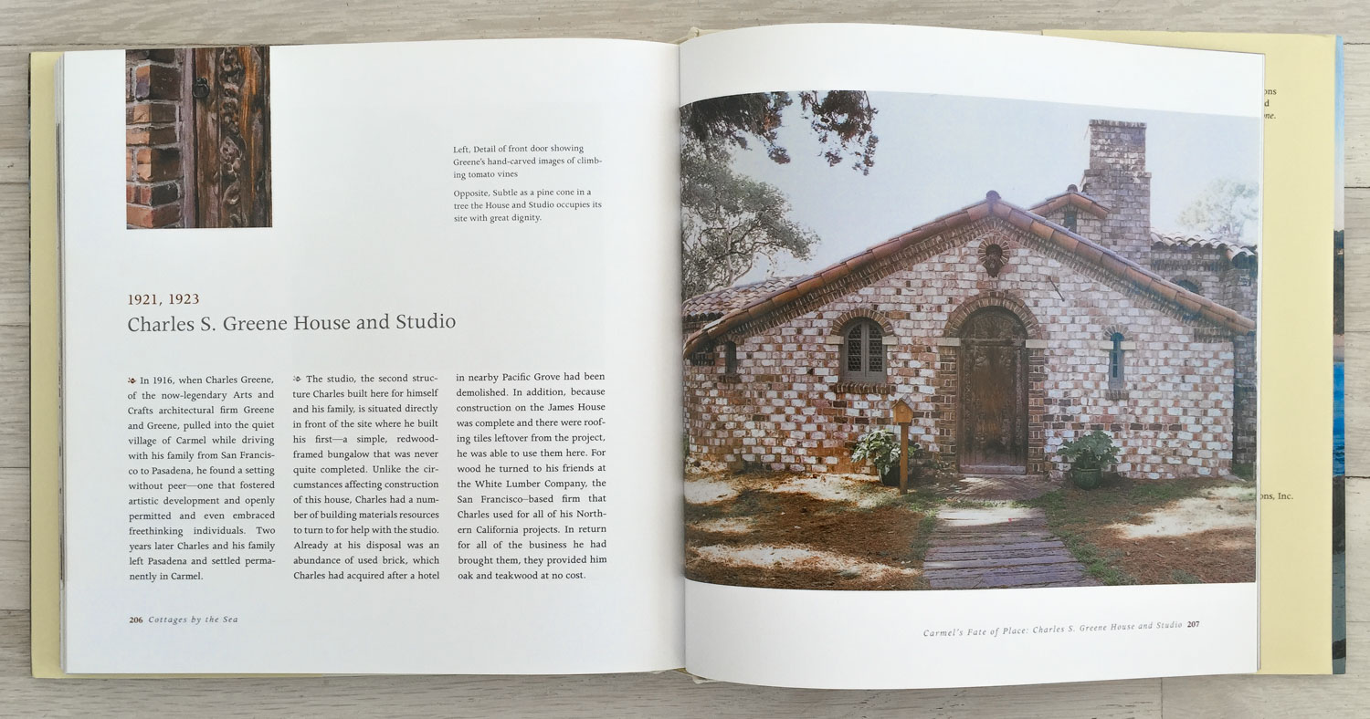 Cottages by the Sea by Linda Leigh Paul and Radek Kurzaj. Concept, Acquisition, and Editing by Richard Olsen. Binocular, Graphic Design. Universe Publishing.
