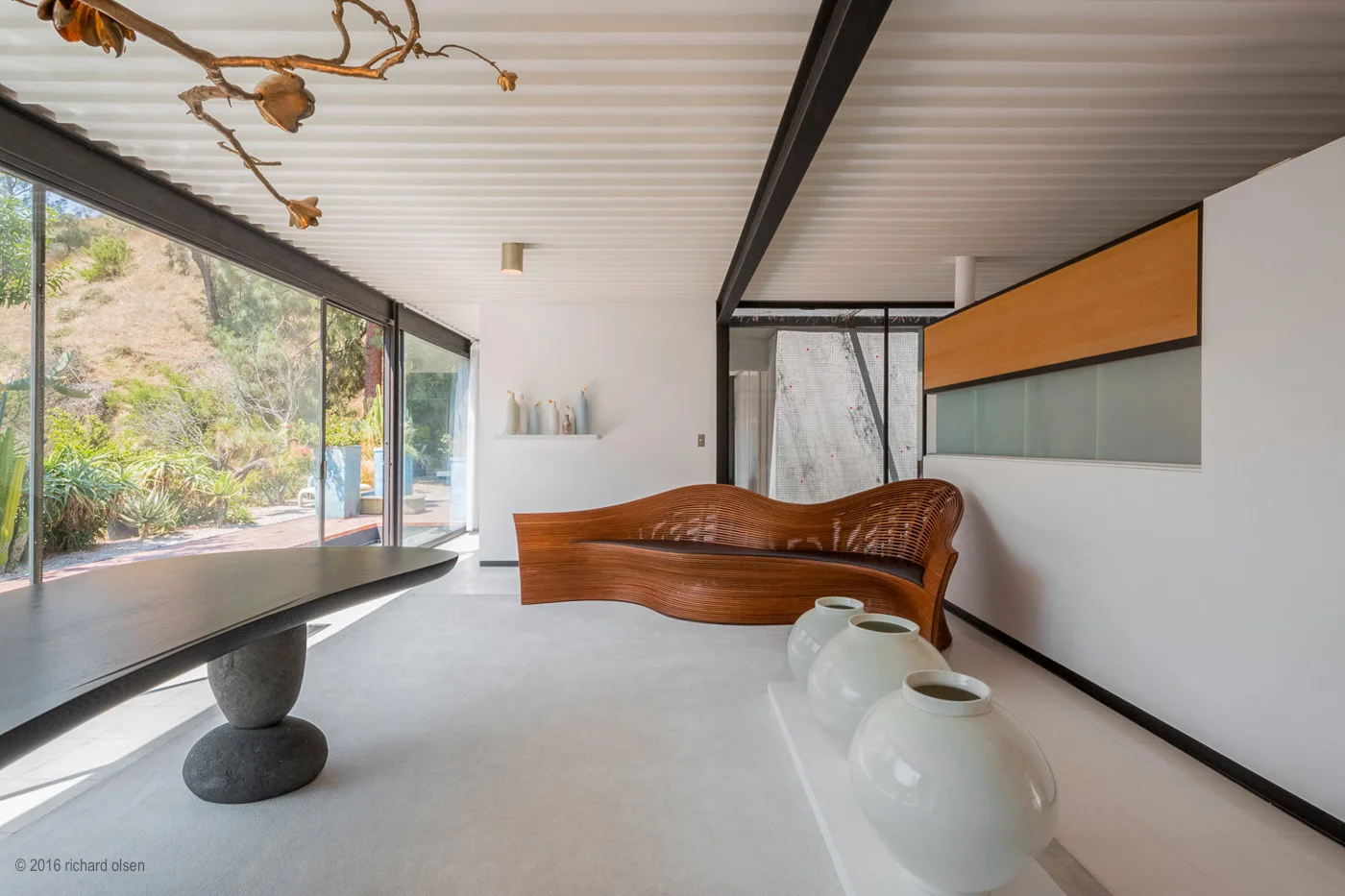 case study house 21. hollywood hills, los angeles. pierre koenig, architect.