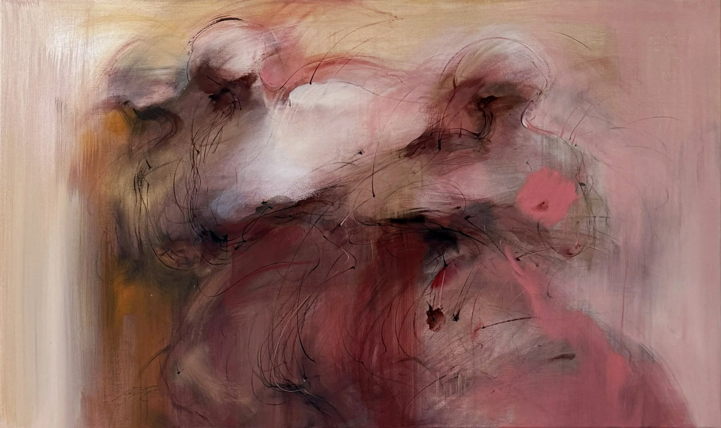 Einn sólfagran dag 60x100 cm. 
