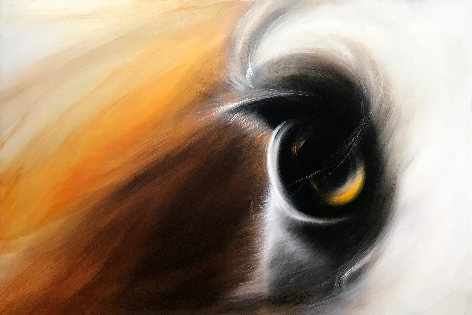 DÖGUN - SOLD / oil on canvas / olía á striga 120x80 cm.