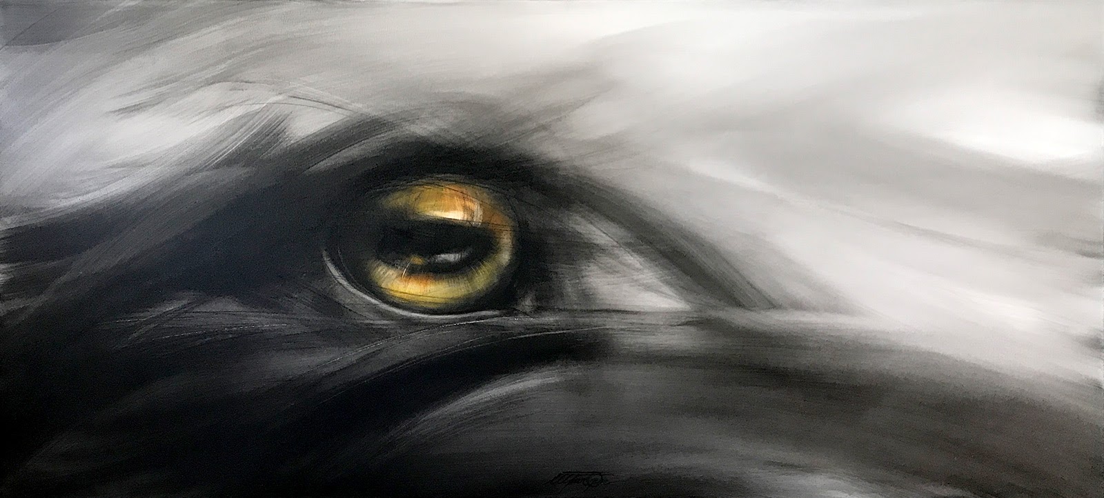 DIMMA - SOLD / oil on canvas / olía á striga 180x80 cm.