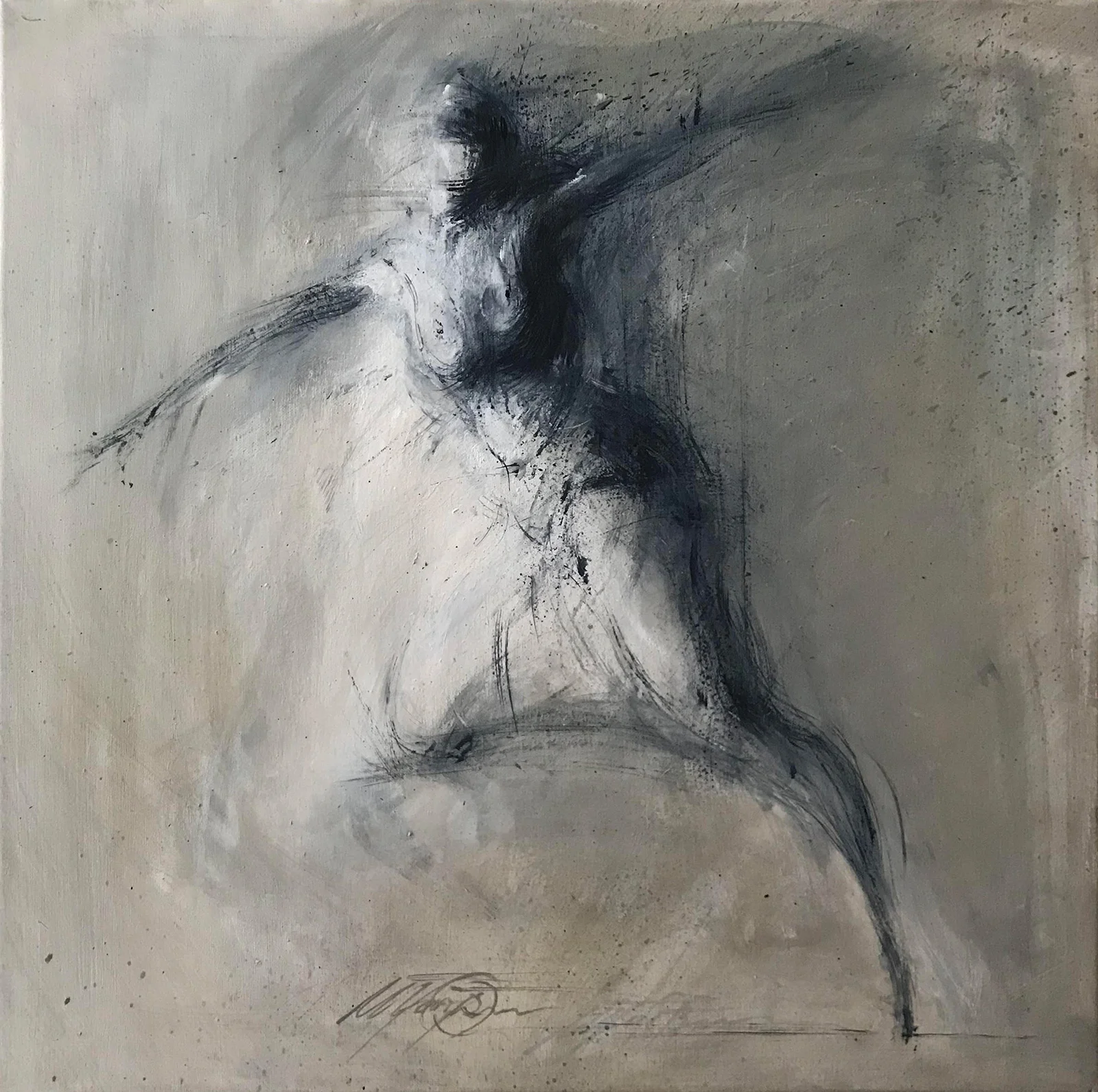 Motus II - 60x60 cm. 