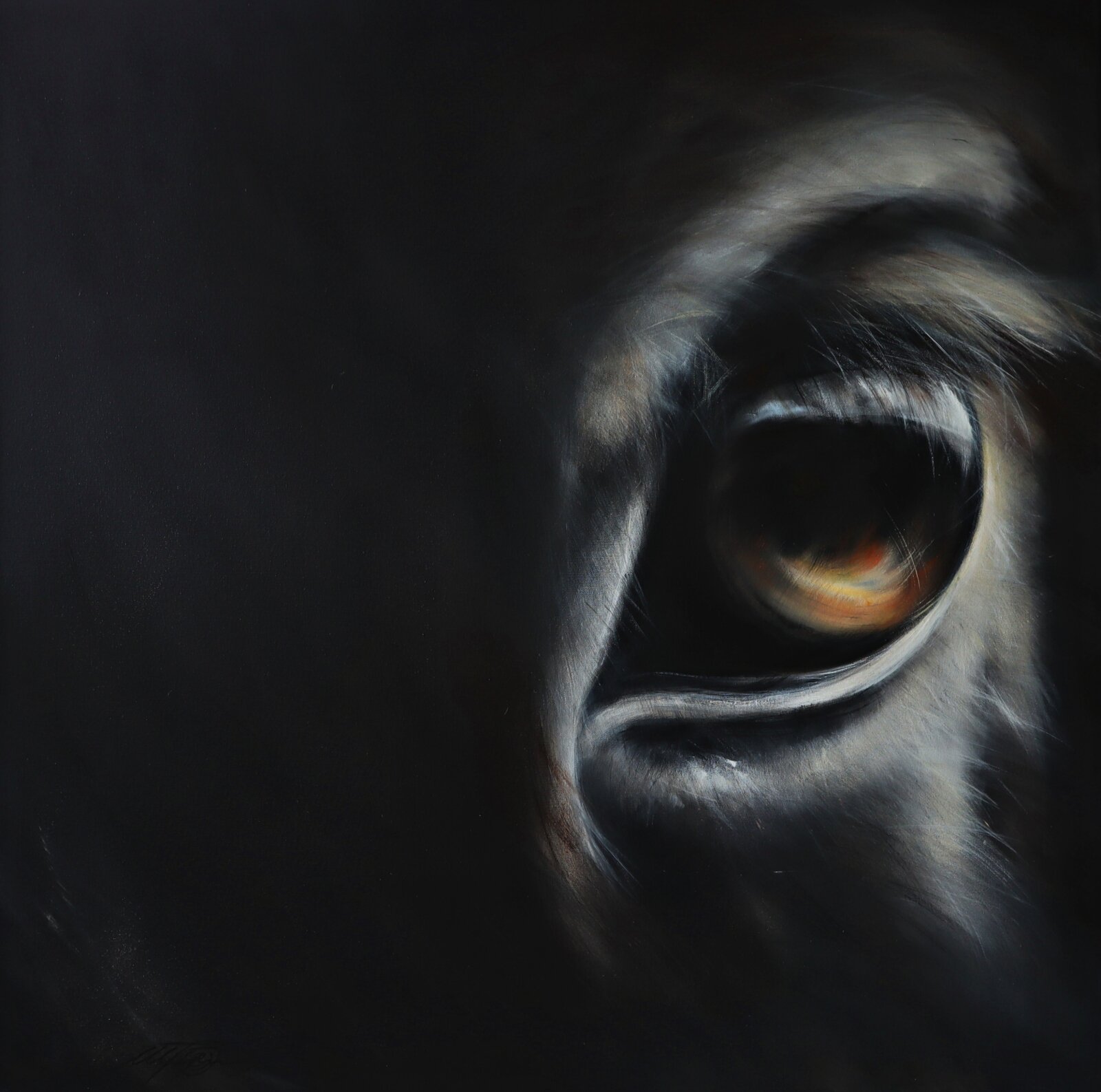 SÓTI / 95x95 cm. / oil on canvas