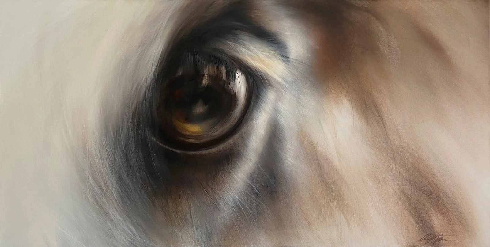 SEIÐUR / oil on canvas / 60x120 cm.