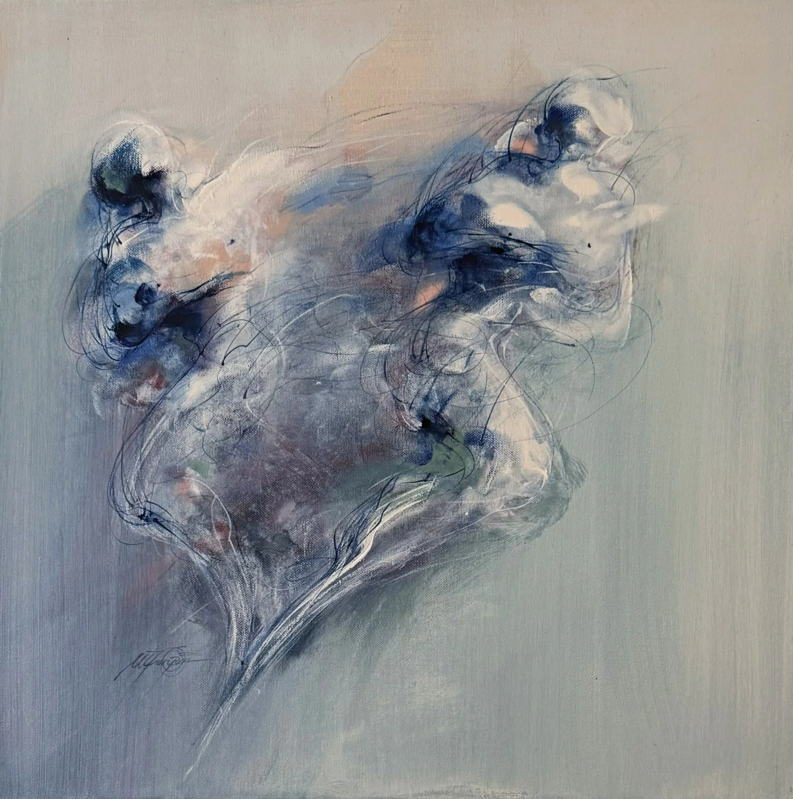 Fylgir vetri vor 50x50 cm. 