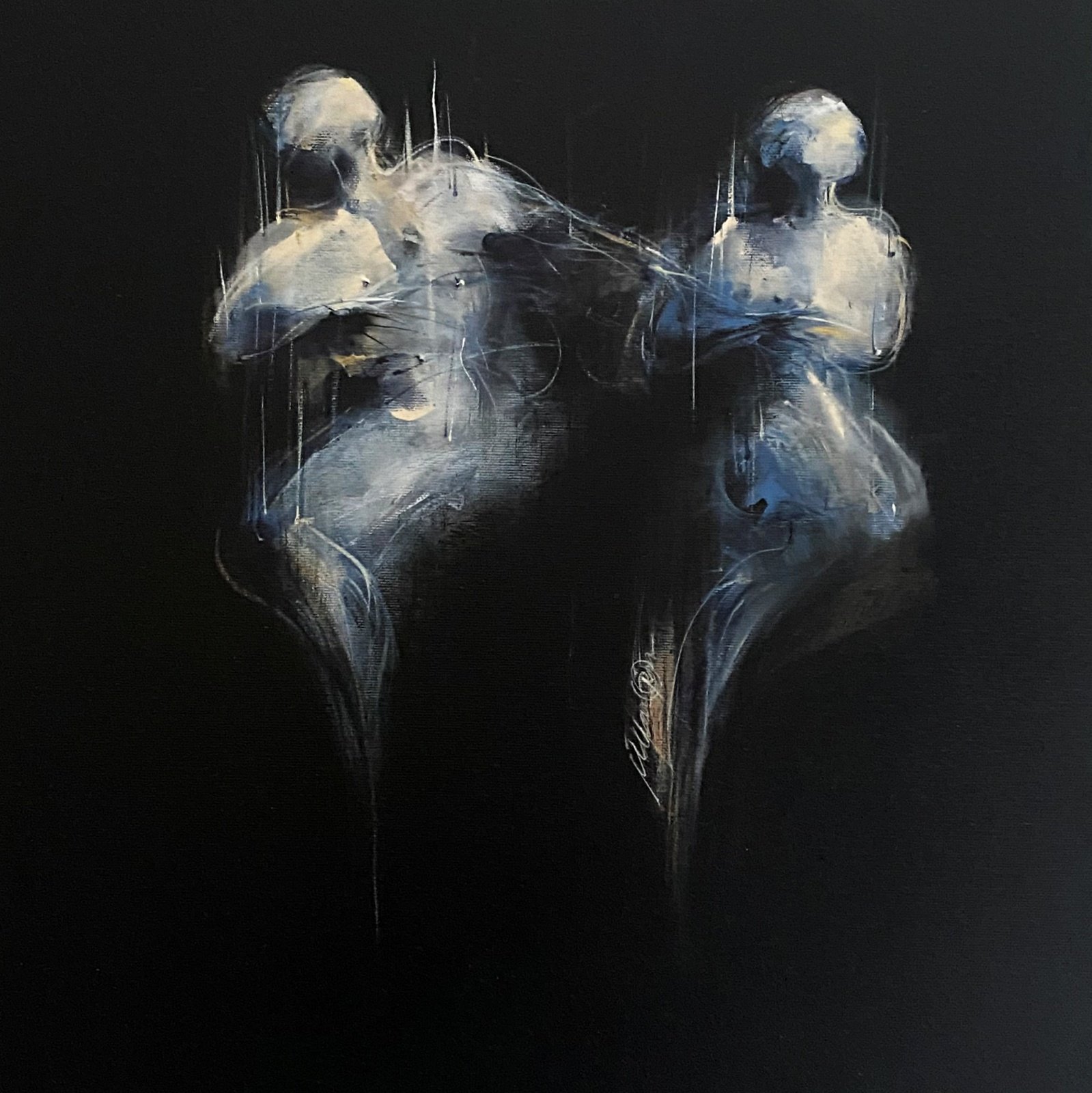 Stjörnubjart 40x40 cm. 