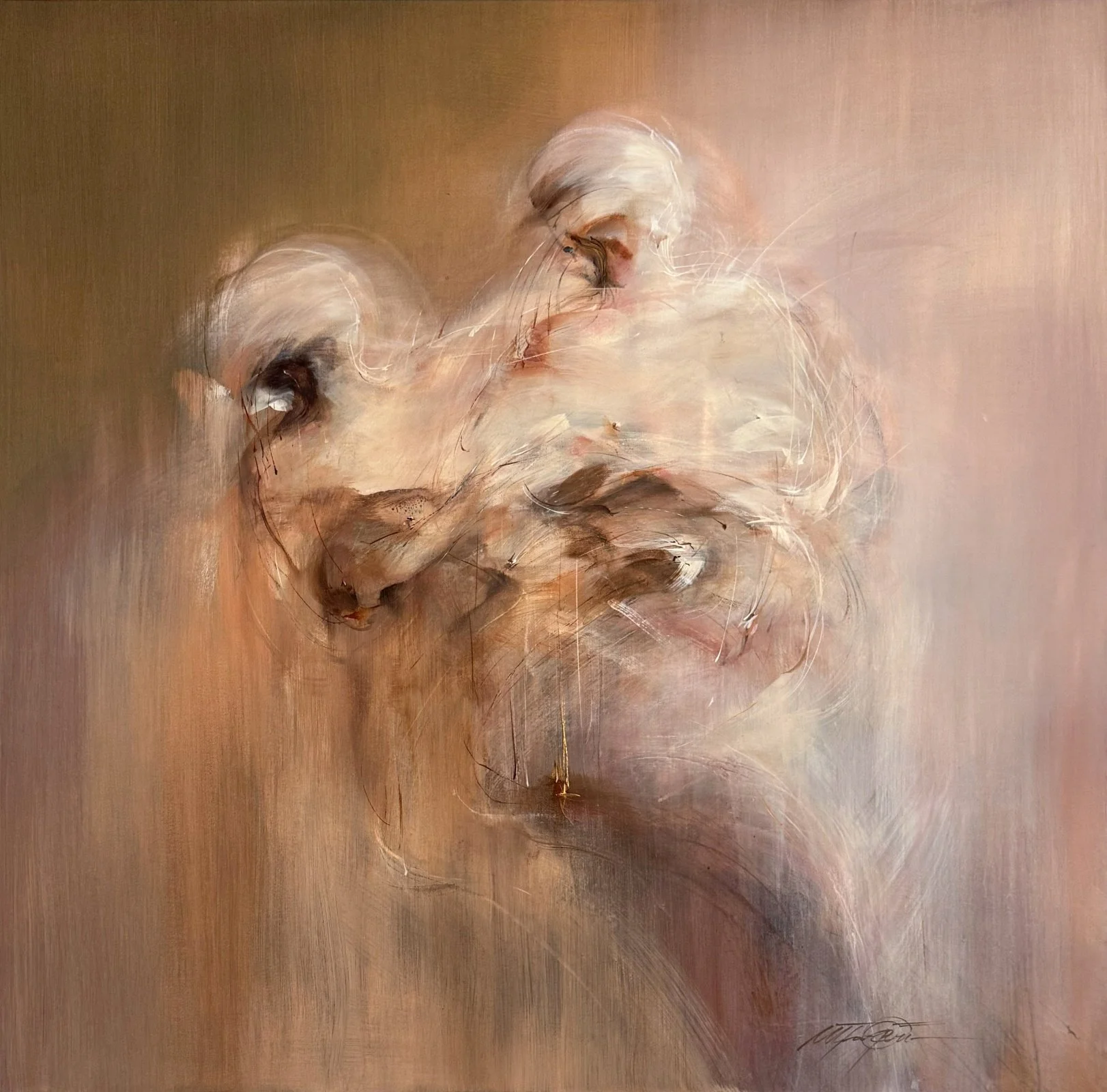 Senn var komin Harpa 90x90 cm. 