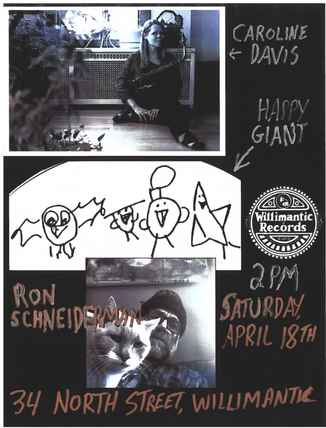 Caroline Davis Solo Tour (part II): Willimantic Records (Willimantic CT)