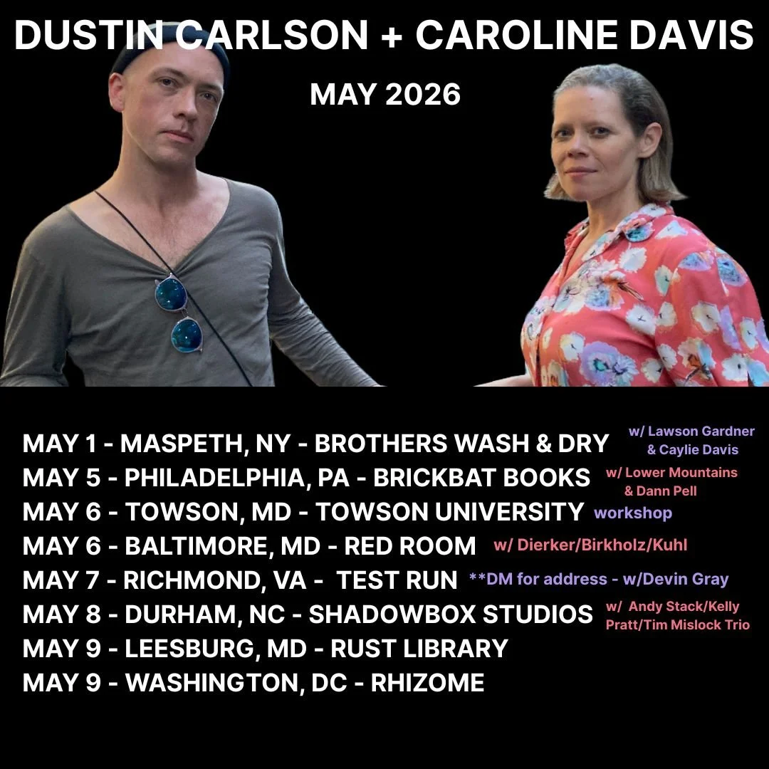 Caroline Davis &amp; Dustin Carlson Tour: Brothers Wash and Dry 