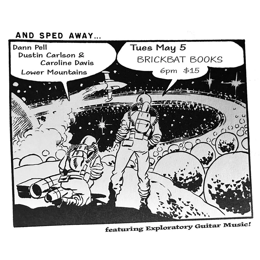 Caroline Davis &amp; Dustin Carlson Tour: Brickbat Books (Philadelphia PA)