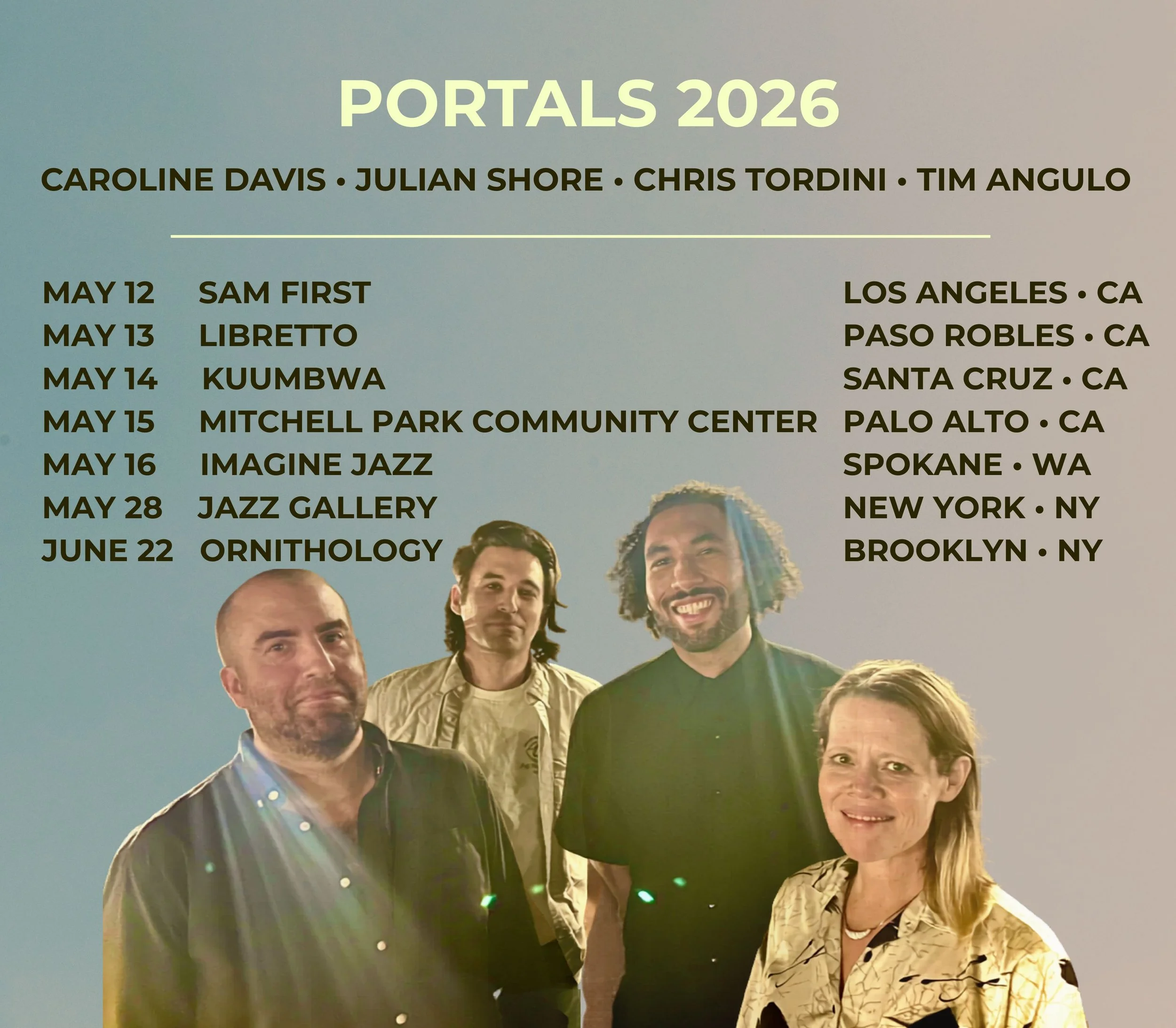 Caroline Davis 2026 Portals Tour: Los Angeles, CA - Sam First