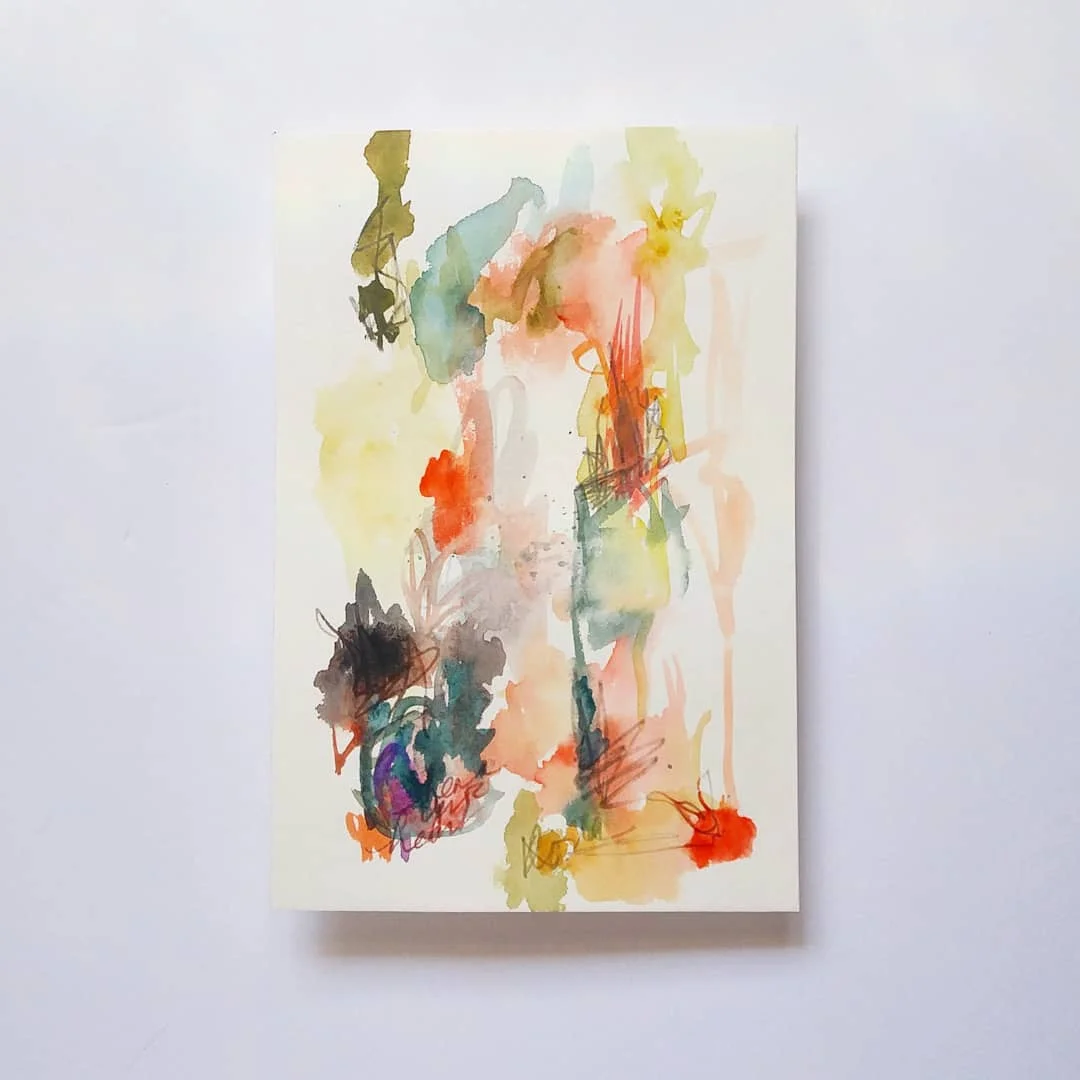 Blind Faith: Abstract Watercolor Painting